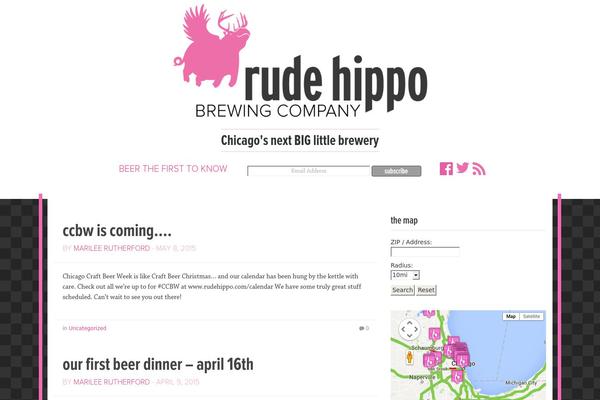 Brew-master theme site design template sample