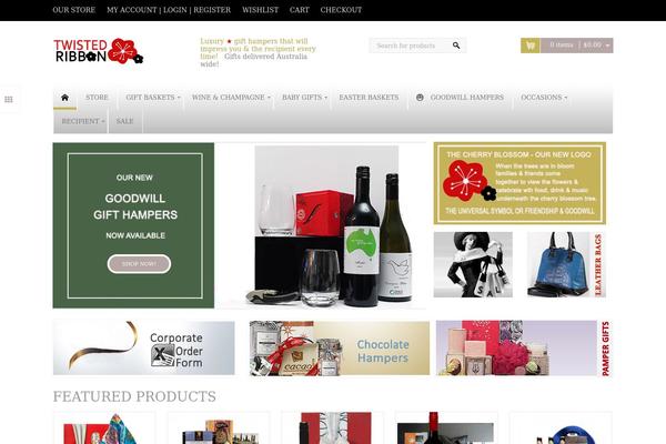Beautyshop theme site design template sample