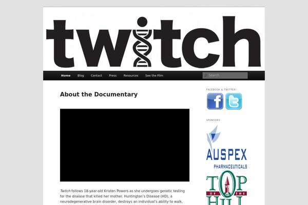 Twenty Eleven theme site design template sample