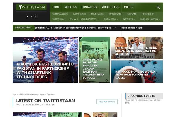 Site using WP Embed Facebook plugin