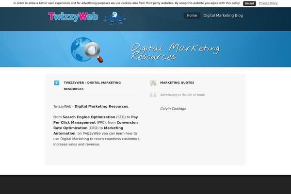 Optimize theme site design template sample
