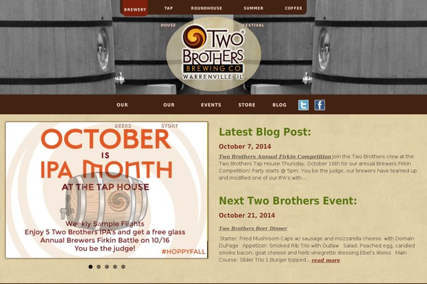 twobrothersbrewing.com site used Two-brothers-theme