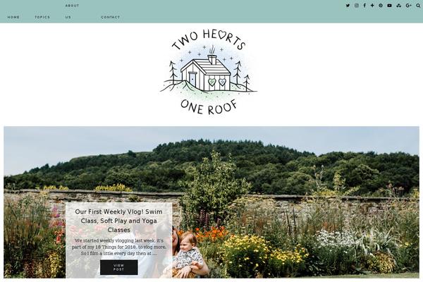 Site using Little-homepage-widgets plugin