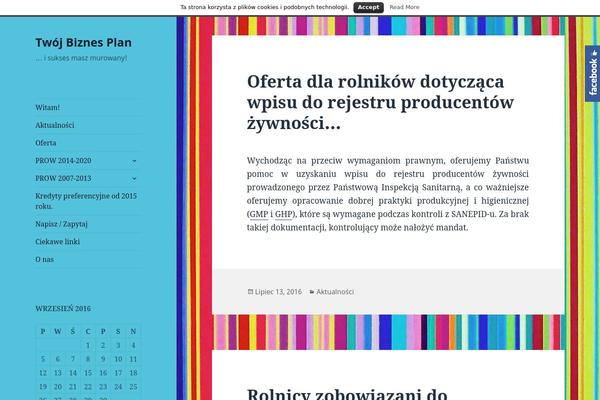 Site using Fbgscrool plugin
