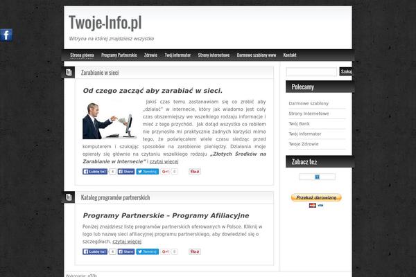 Site using GL Facebook Likebox plugin
