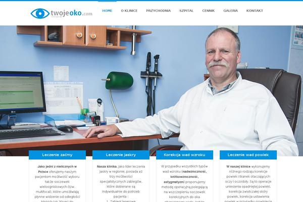 Erange theme site design template sample