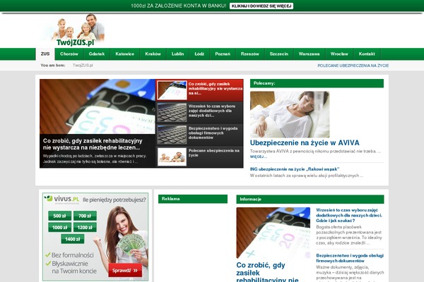 SuperMag theme site design template sample