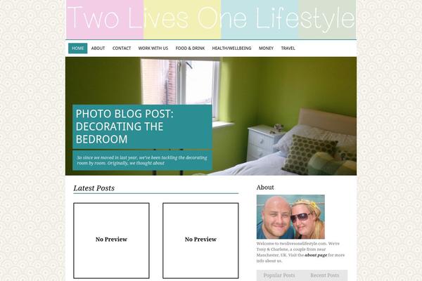 Vogue theme site design template sample