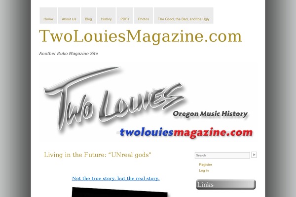 Live Music theme site design template sample