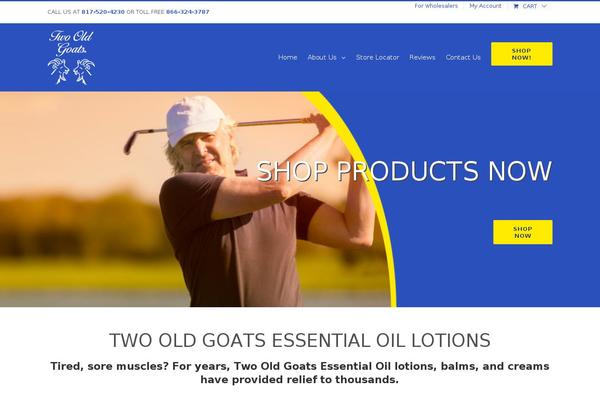 Site using Scroll Triggered Boxes plugin