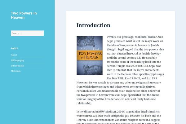 Twenty Fifteen theme site design template sample