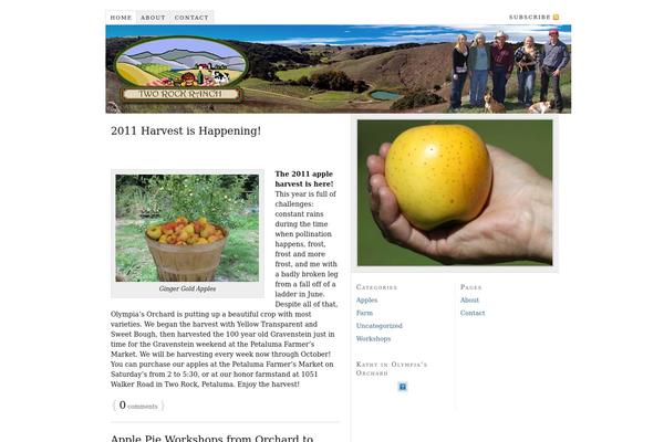 Thesis 1.7 theme site design template sample