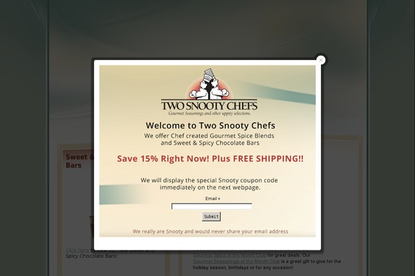 Site using Easy Contact Forms plugin