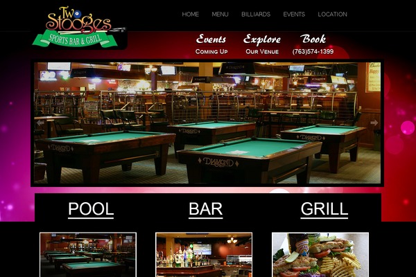 Iron Bull theme site design template sample