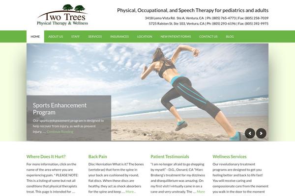 Outreach Pro theme site design template sample