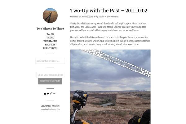 twowheelstothere.com site used Wintersong Pro