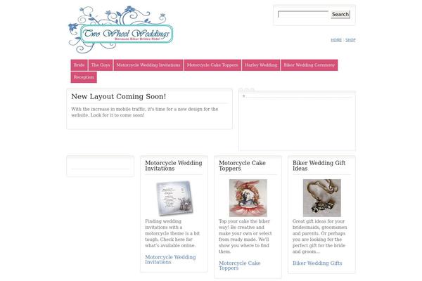 twowheelweddings.com site used Urbane