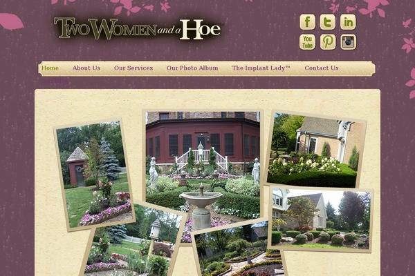 twowomenandahoe.com site used Flat Theme