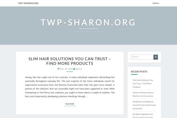 Nisarg theme site design template sample