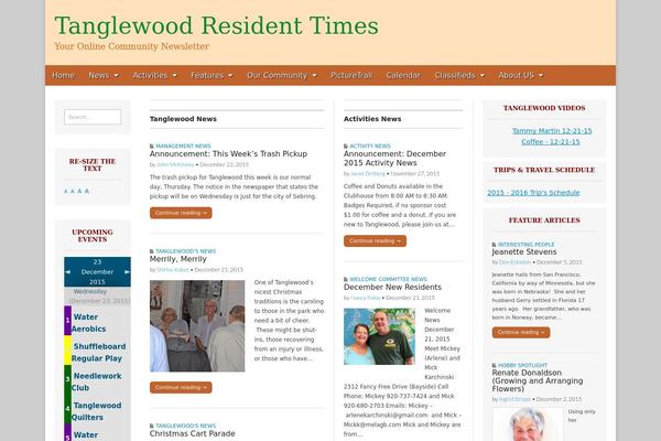 Site using Image Rotator Widget plugin