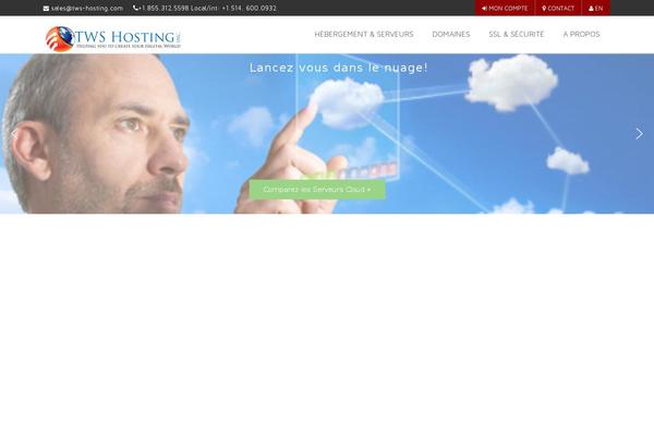 Site using Whmpress plugin