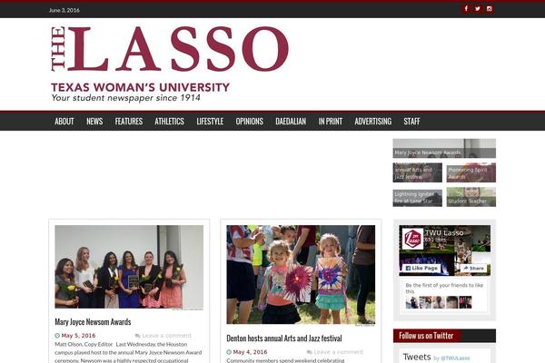 WP FanZone theme site design template sample