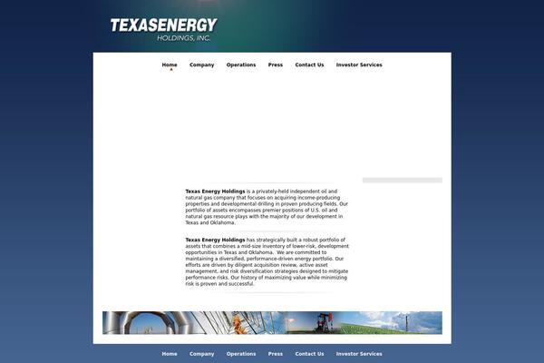 Mainsite theme site design template sample