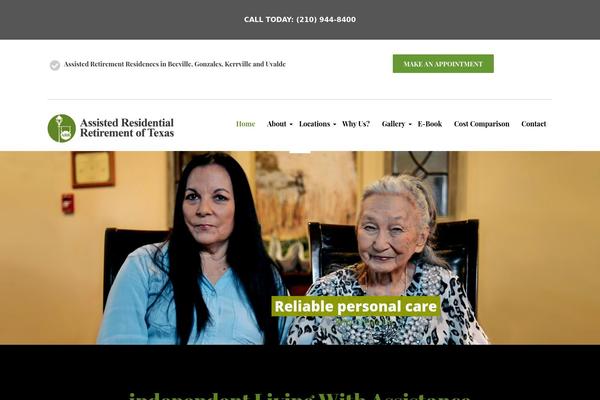 Site using Testimonial Rotator plugin