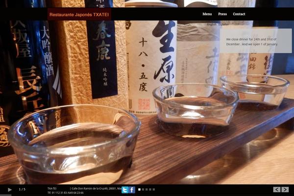 Lezzatos theme site design template sample