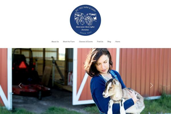 Milk theme site design template sample