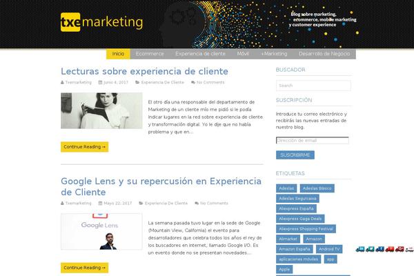 Elmax theme site design template sample