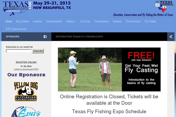 Site using CampTix Event Ticketing plugin