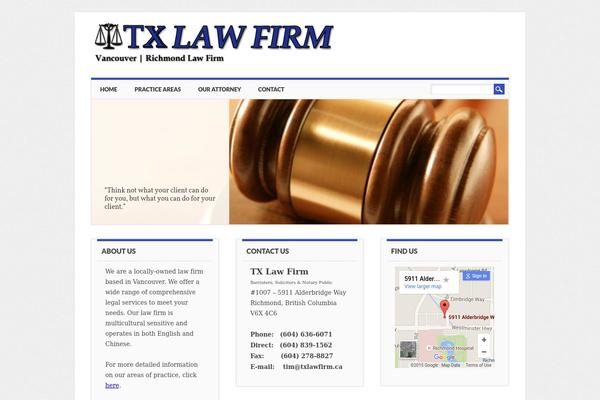 Attorney theme site design template sample