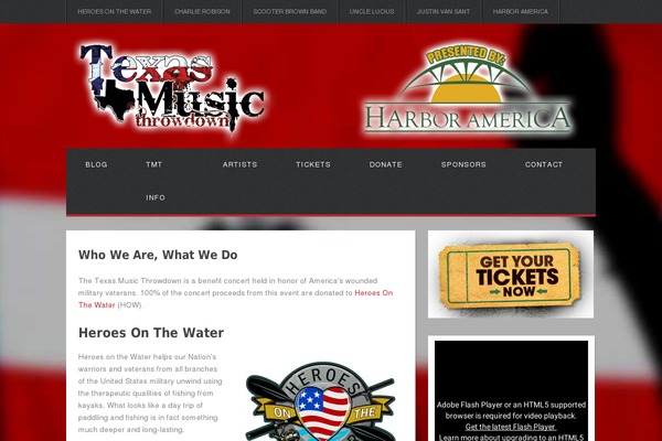 Gridbox theme site design template sample