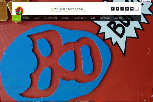 Foodeez theme site design template sample