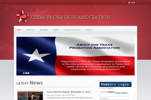 Candidate theme site design template sample