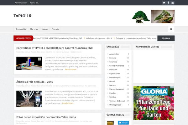 Site using Flickr Thumbnails Photostream plugin