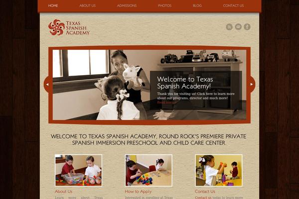 txspanishacademy.com site used Relaxa