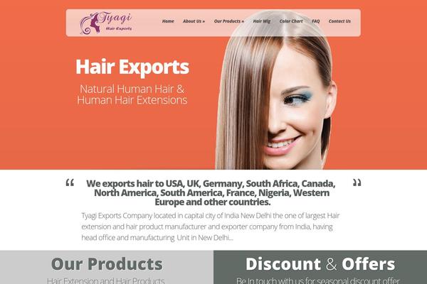 Nimble theme site design template sample