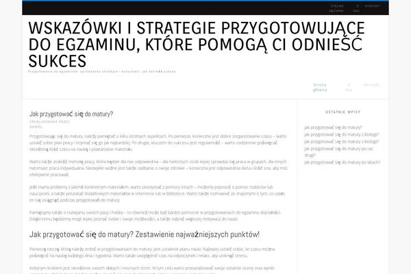 Avant theme site design template sample