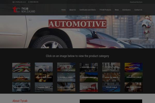 Electro-child theme site design template sample