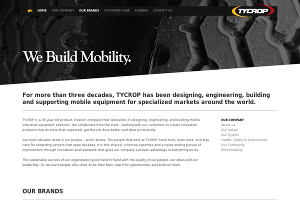 Lightning theme site design template sample