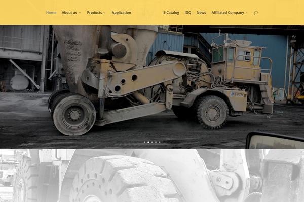 Site using Cool Timeline plugin