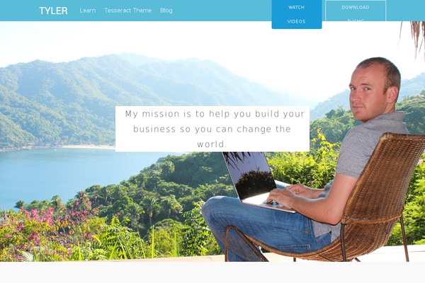 tesseract-child theme websites examples