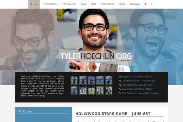 Site using Advanced Responsive Video Embedder plugin