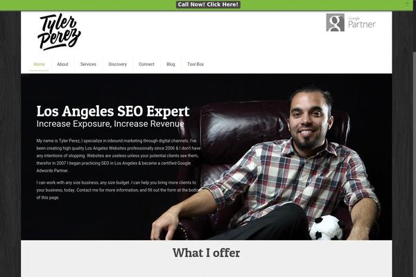 Site using Indeed-social-media plugin