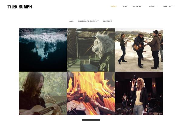 Stockholm theme site design template sample
