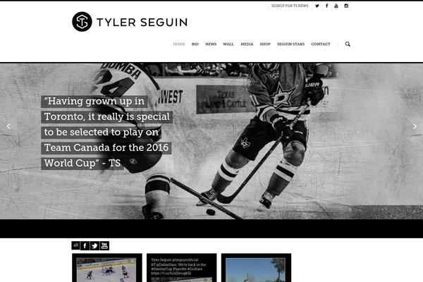 tylerseguin.com site used Salient5.5