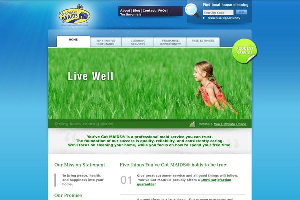 tylertexashousecleaning.com site used Youve-got-maids-wp