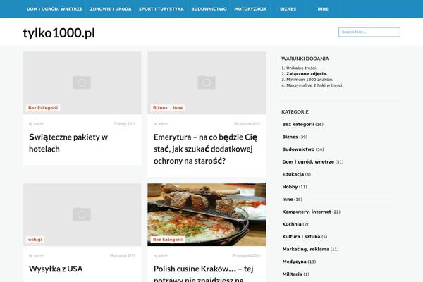 Codium Grid theme site design template sample